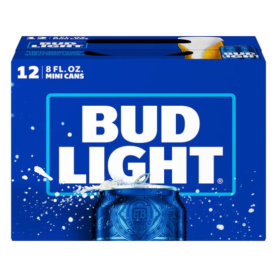 Bud Light Lager Beer (12 ct, 8 fl oz)