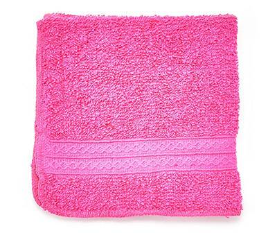 Hot Pink Washcloth