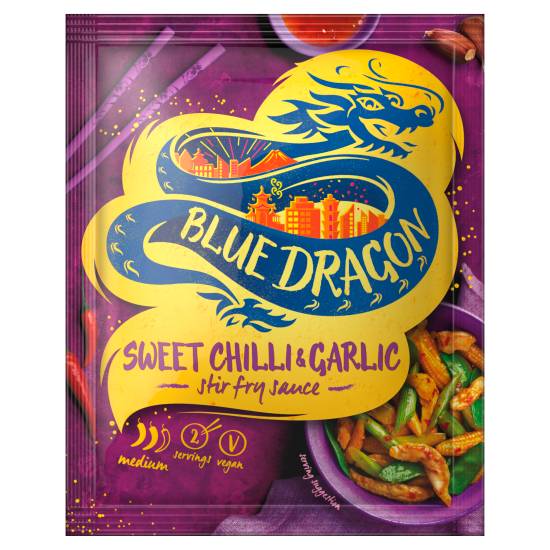 Blue Dragon Sweet Chilli & Garlic Stir Fry Sauce (120g)