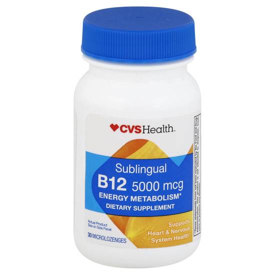 Cvs Health Sublingual B12 Supplement