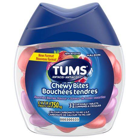 Tums Chewy Bites Antacid Bounchees Tendres (assorted berries)