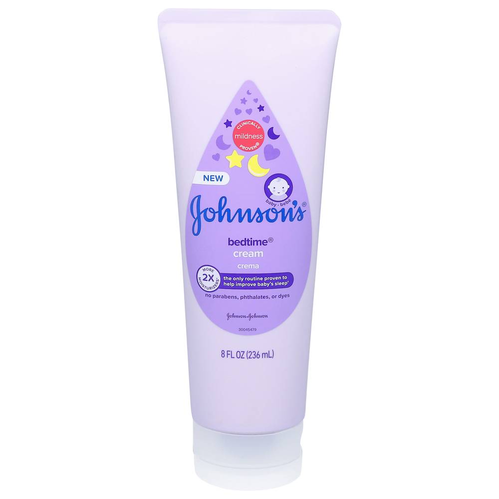 Johnson's Baby Bedtime Cream (8 fl oz)