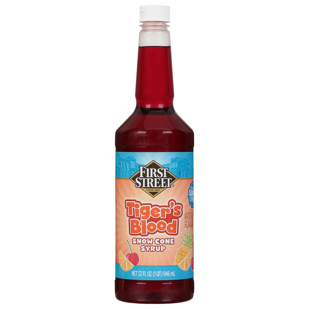 First Street Tigers Blood Syrup