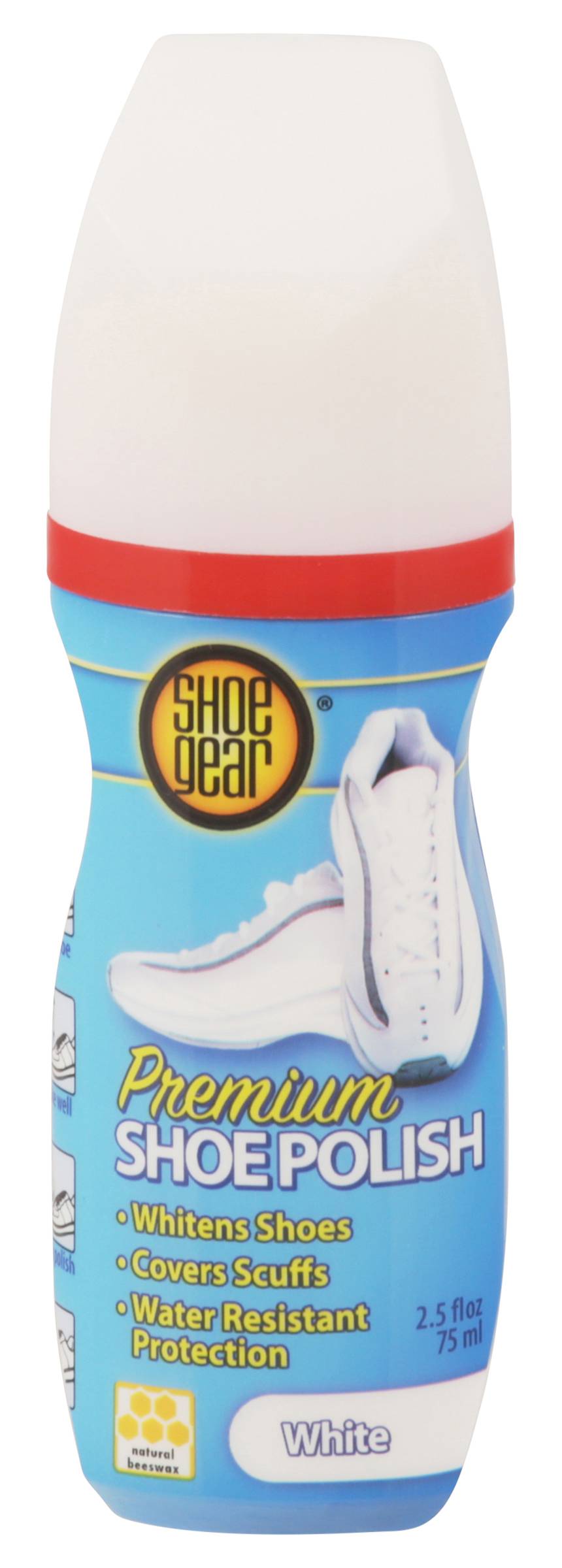 Shoe Gear Premium Shoe Polish, White (2.5 fl oz)