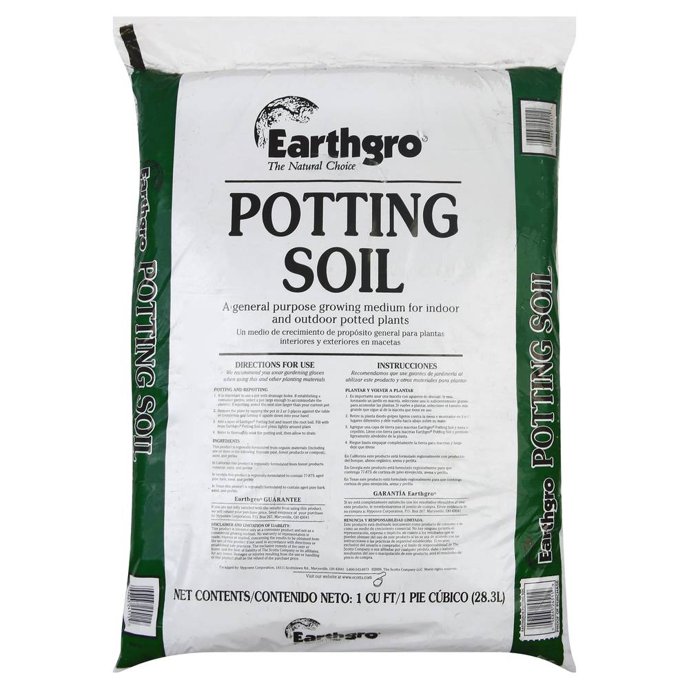 Earthgro Potting Soil