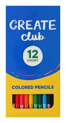 Create Club Colored Pencils 12-Pack