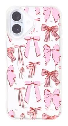 iPhone 16® Crystal Phone Case - MagSafe® Compatible iPhone 16 Bow