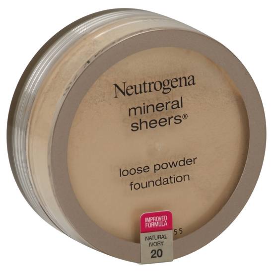 Neutrogena Mineral Sheers Natural Ivory 20 Loose Powder Foundation