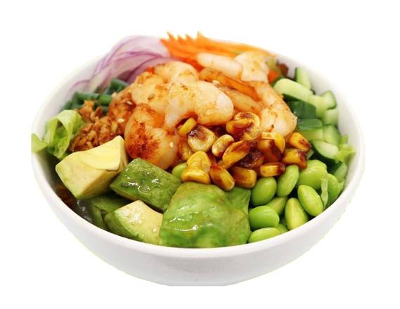 Grilled Shrimp Poke