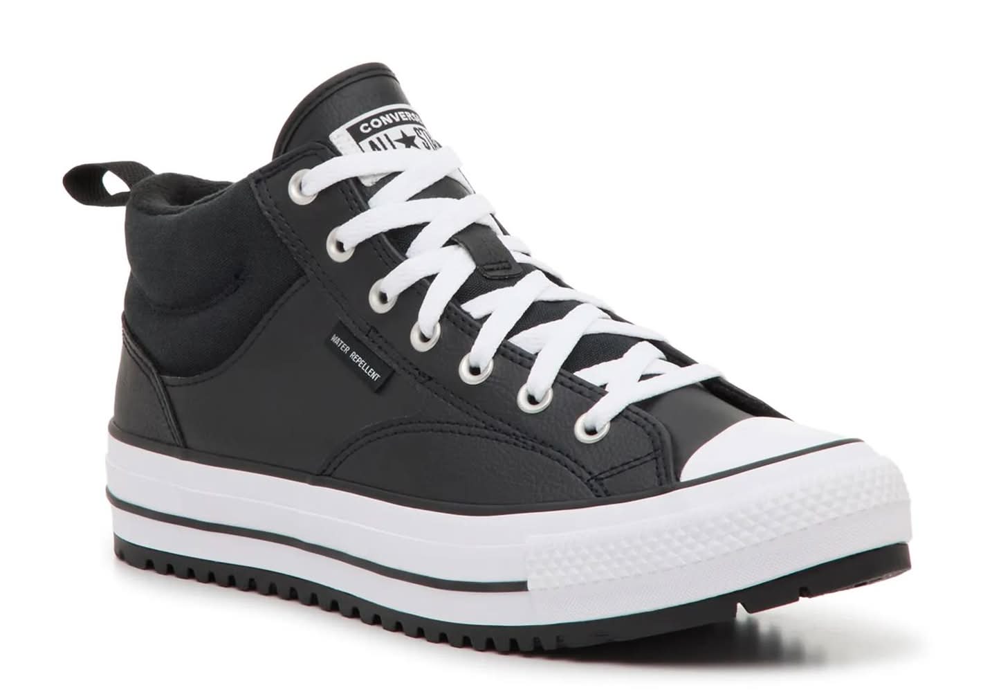 Converse Chuck Taylor All Star Malden Hi Boot - Men's (Black/White Medium - 11)