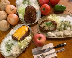 ハンバーグ 風　Hamburger steak Kaze