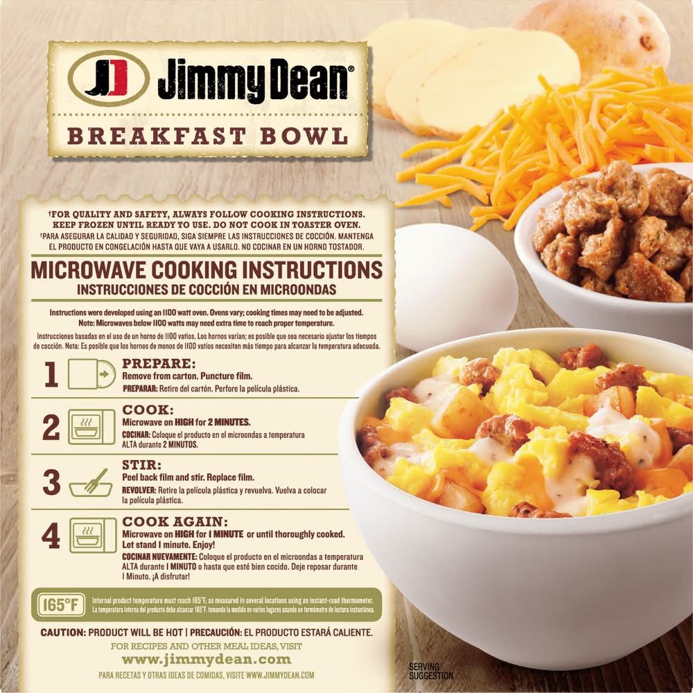 Jimmy Dean Sausage & Gravy Breakfast Bowl (7 oz)