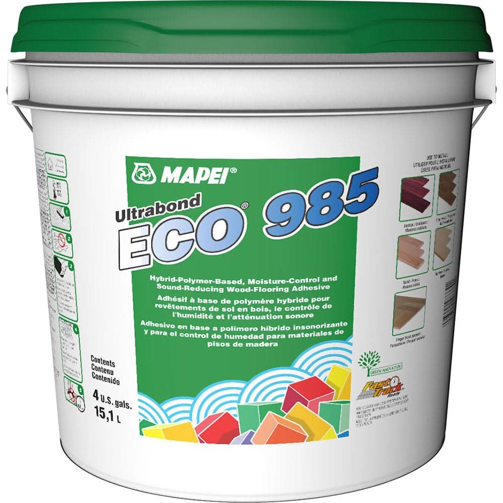 MAPEI Ultrabond ECO 985 Wood Multi-purpose Flooring Adhesive ( 4 - Gallons )