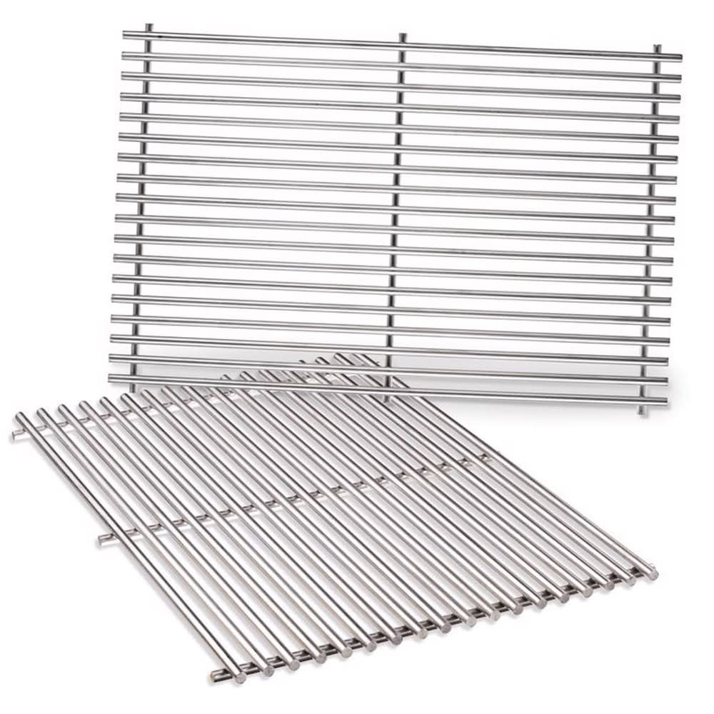 Weber Replacement Ss Genesis 300 Series Grill Grate 19.5 In. L X 12.9 In. W