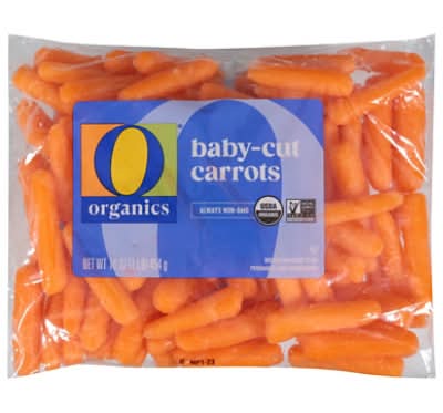 O Organics Peeled Baby Cut Carrots (16 oz)