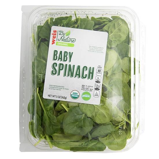Weis by Nature Salad Baby Spinach