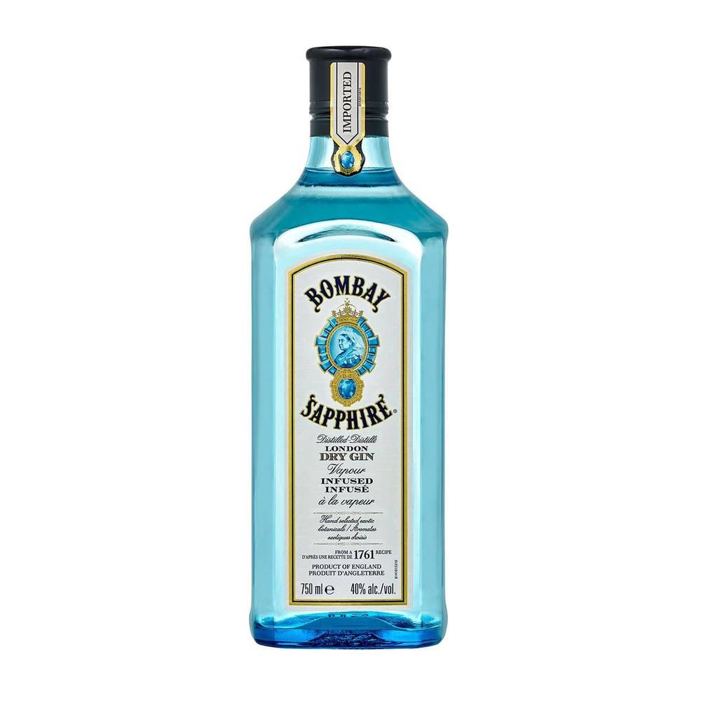 Ginebra Bombay Sapphire 750 ml