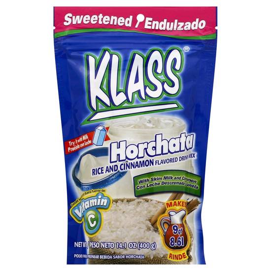 Klass Horchata Rice & Cinnamon Flavored Drink Mix (1.41 oz)