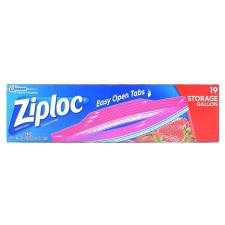 Ziploc - Gallon Storage Bags - 12/19 Ct