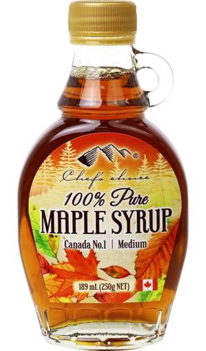 Chef's Choice 100% Pure Maple Syrup (189mL)