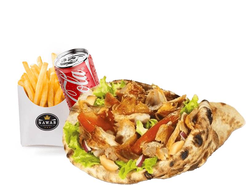 Menu cheese Naan kebab 🌯🤩