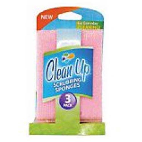 Clean Up Scrub Sponges (3 ct)