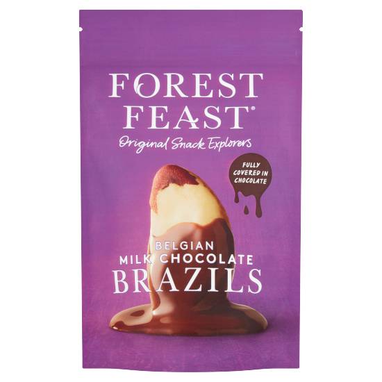 Forest Feast Belgian Milk Chocolate Brazils