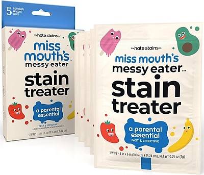 Miss Mouth's Messy Eater Stain Treater Wipes (5 ct)