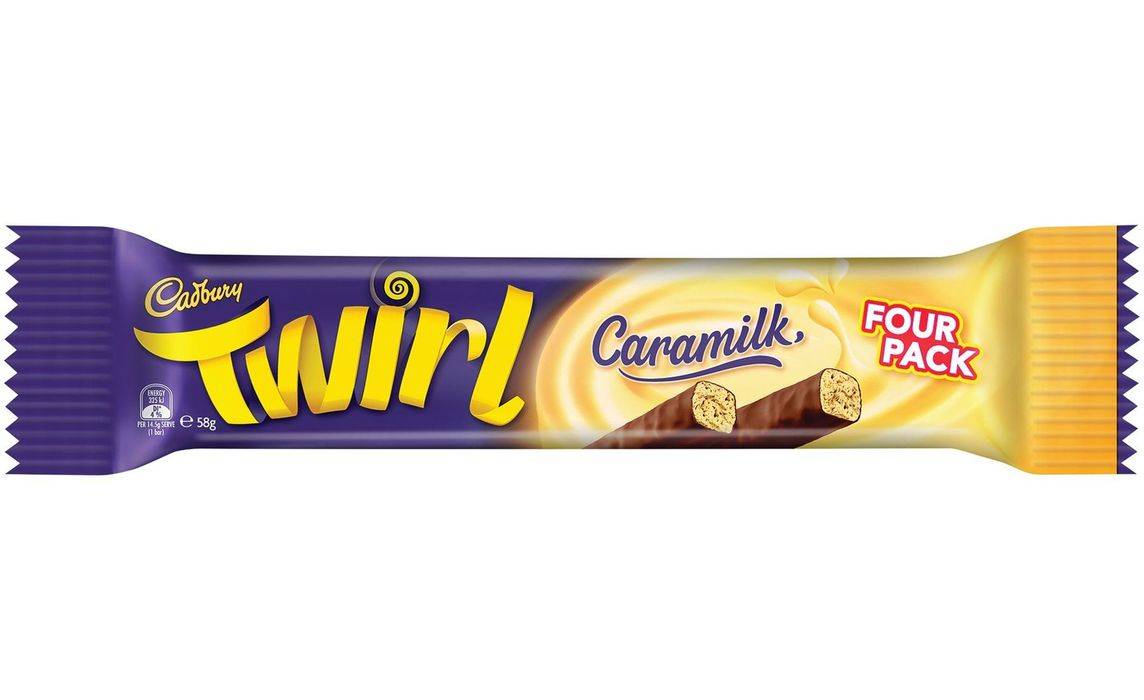 Cadbury Caramilk Twirl 58G