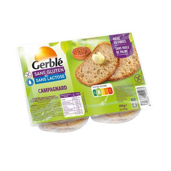 Gerblé - Campagnard sans gluten (2 pièces)