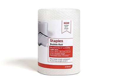 Staples Bubble Roll