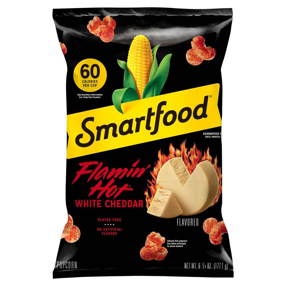 Smartfood Flamin' Hot Popcorn (white cheddar)