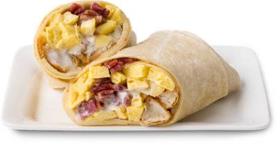 Signature Cafe Breakfast Burrito Bacon Gng Hot - Ea