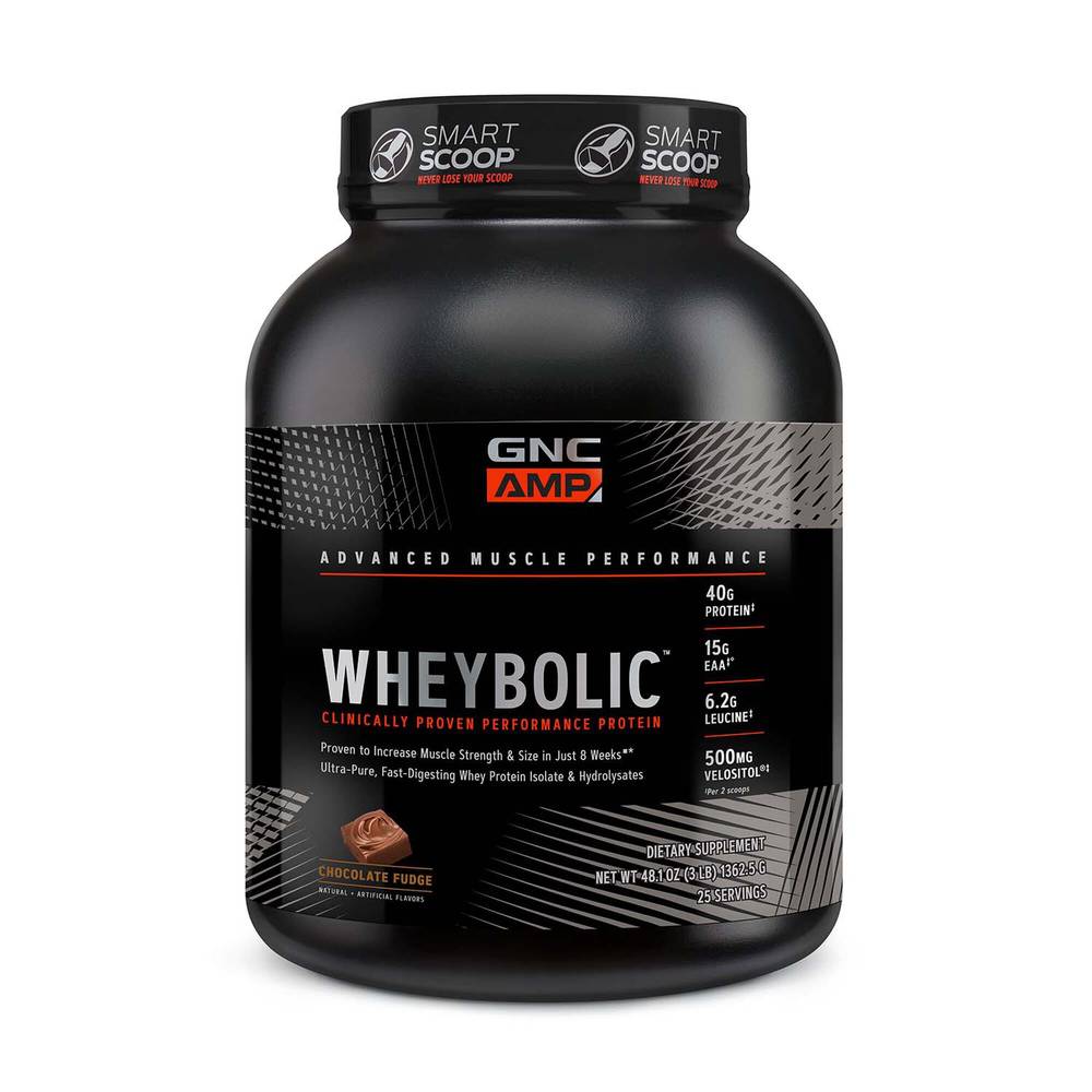 Gnc Wheybolic America's Protein Powder (48.1 oz) (chocolate fudge)