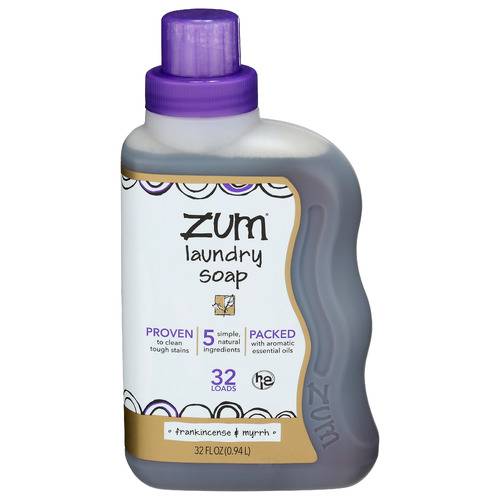 Zum Clean Frankincense & Myrrh Laundry Soap