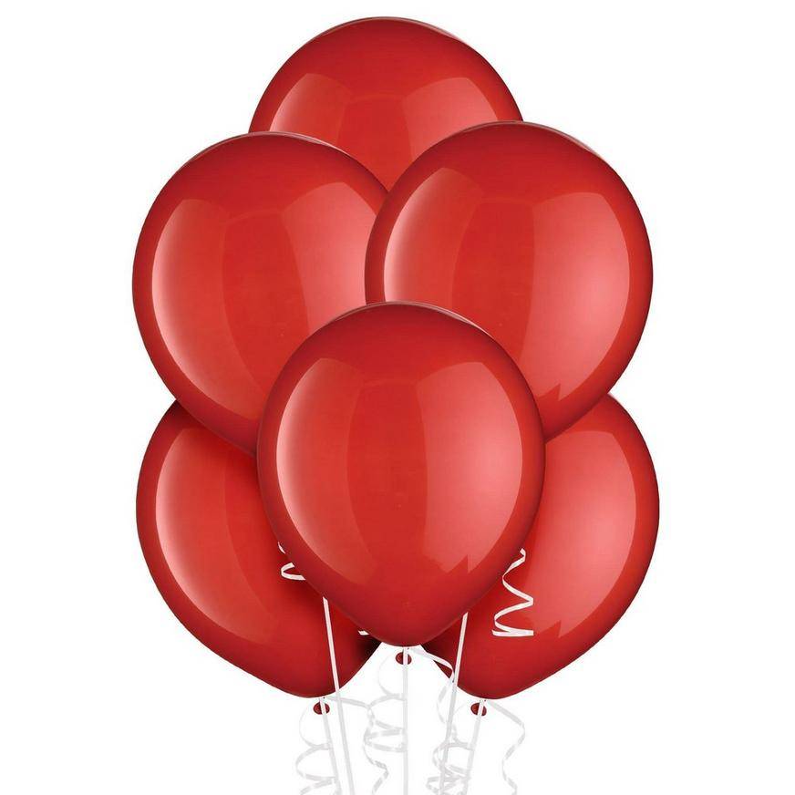 Party City Helium Quality Latex Balloons (red) (15 ct)