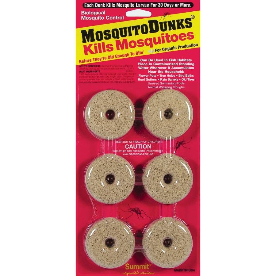 Mosquito Dunks 6-Count Natural Mosquito Killer (6-Pack) | MODU1