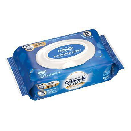 Cottonelle nettoyant de cuvette extra puissant aux agrumes (42unités) - flushable cloth (42 ea)