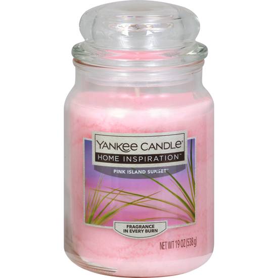 Yankee Candle Jar Candle, 19 oz. - Pink Island Sunset