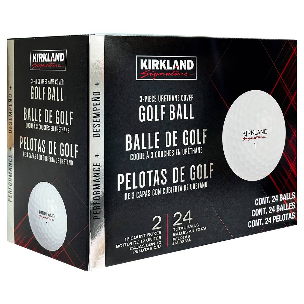 Kirkland Signature 3-Piece Golf Ball Performance Plus (24 ct) (White)