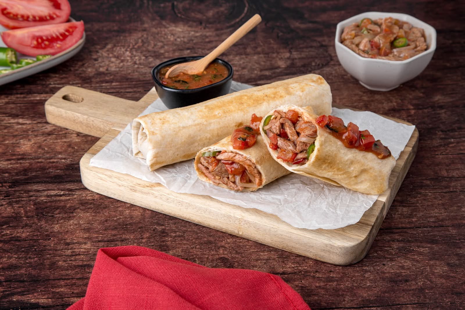 Burrito Alambre de Asada