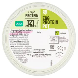 Co-op Free Range Boiled Eggs 90g