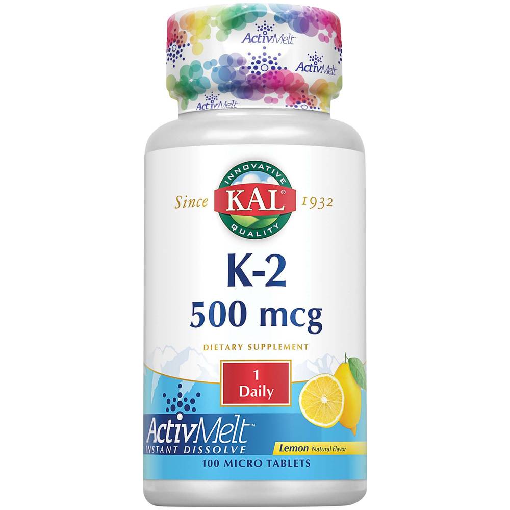 K2 Activmelt 500 Mcg - Lemon(100 Tab)