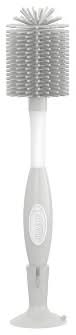 Dr. Brown's Soft Touch Baby Bottle Cleaning Brush, Grey