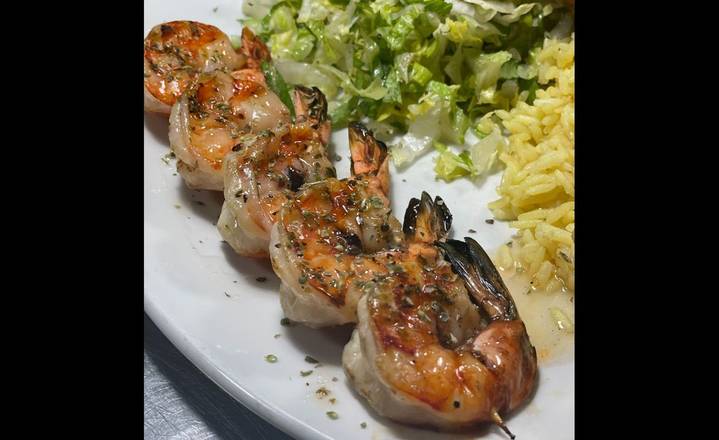 Assiette de crevettes / Shrimp plate