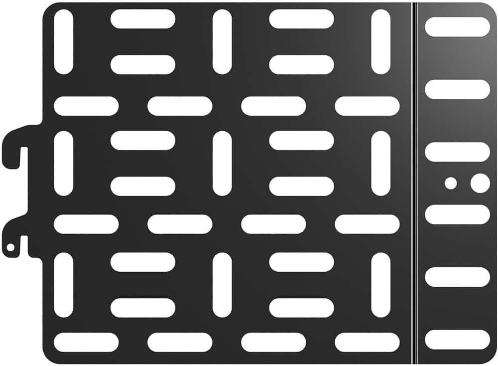 Sanus - Streaming Media Panel for Most Small Devices up to 3 lbs- Compatible with Most TVs - Black