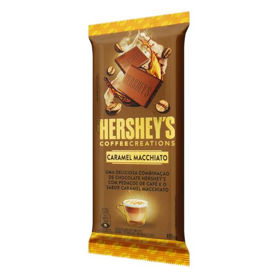 Hershey's chocolate ao leite coffee creations sabor caramel macchiato