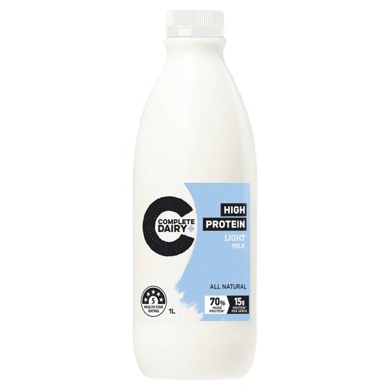 The Complete Dairy Light Milk High Protein 1L