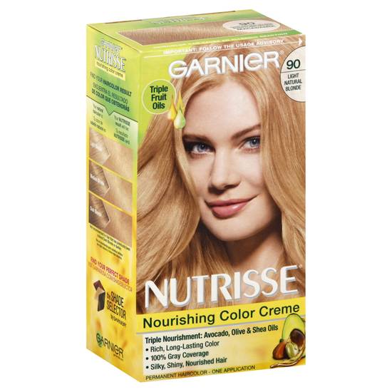 Nutrisse 90 Light Natural Blonde Nourishing Hair Color Creme