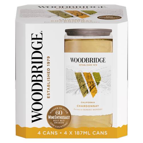 Woodbridge Chardonnay 4pk 187ml